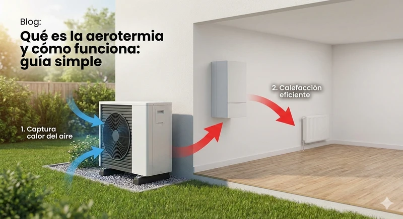 Que es la aerotermia y como funciona: guia completa Que es la aerotermia y como funciona: guia completa